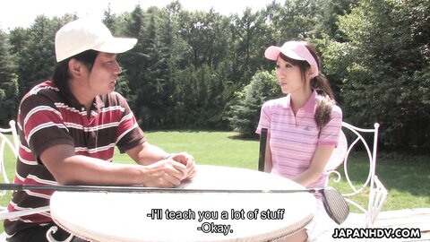 Asian  Golf Fan Karin Mizuno  Scene 1 169