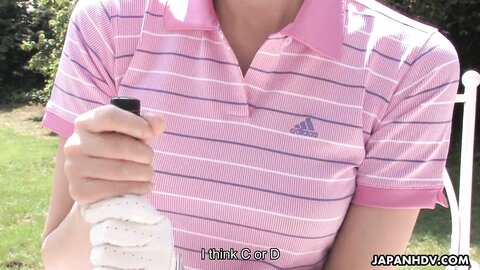 Asian  Golf Fan Karin Mizuno  Scene 1 169