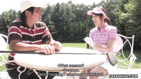 Asian  Golf Fan Karin Mizuno  Scene 1 169