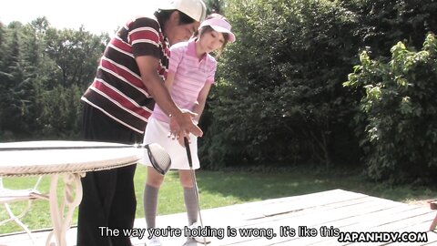Asian  Golf Fan Karin Mizuno  Scene 1 169