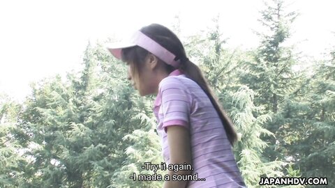 Asian  Golf Fan Karin Mizuno  Scene 2 170