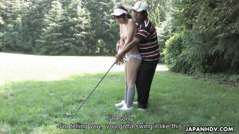 Asian  Golf Fan Karin Mizuno  Scene 2 170