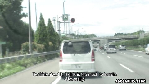 Asian  Hitchhiker Shiori Ayase Nozomi Koizumi Yuuko Kohinata  Scene 1 180