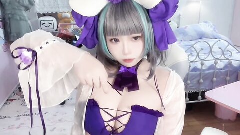 [Cosplay] 贞子蜜桃 碧蓝航线 柴郡泳装 [60P1V-1.19GB]