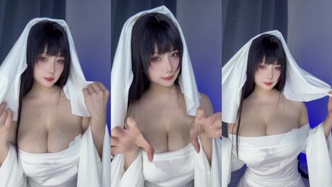 [Cosplay] 末夜787 可爱捣蛋鬼 绝命幽灵娘 [25P6V-344MB] (4)