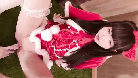 4821984 ★Bonus****zynxzjo* Disponible★Le Père Noël lubrique et le Noël honteux et violent Babumi Le Père Noël caresse la bite de la femelle 〇Kito Reindeer Attrape-la et baise-la violemment