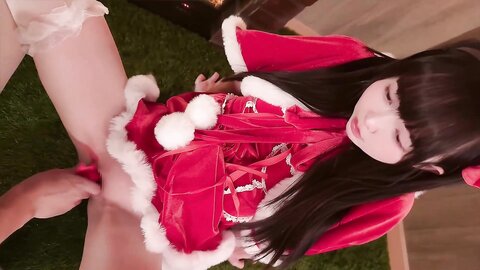 4821984 ★Bonus****zynxzjo* Disponible★Le Père Noël lubrique et le Noël honteux et violent Babumi Le Père Noël caresse la bite de la femelle 〇Kito Reindeer Attrape-la et baise-la violemment