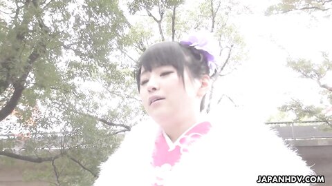 Asian  Kimono Lady Tsuna Kimura  Scene 1 246