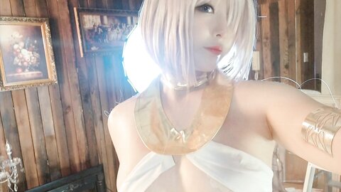 [Cosplay] 小容仔咕咕咕w 玛修侍者 [35P2V-465MB]