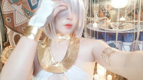 [Cosplay] 小容仔咕咕咕w 玛修侍者 [35P2V-465MB]