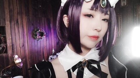 [Cosplay] 小容仔咕咕咕w 酒吞童子女仆 [46P1V-308MB]