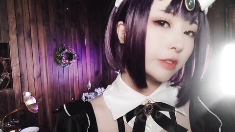 [Cosplay] 小容仔咕咕咕w 酒吞童子女仆 [46P1V-308MB]