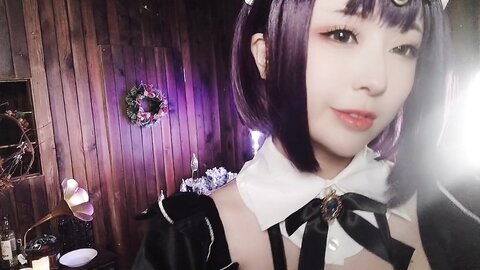 [Cosplay] 小容仔咕咕咕w 酒吞童子女仆 [46P1V-308MB]