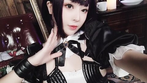 [Cosplay] 小容仔咕咕咕w 酒吞童子女仆 [46P1V-308MB]