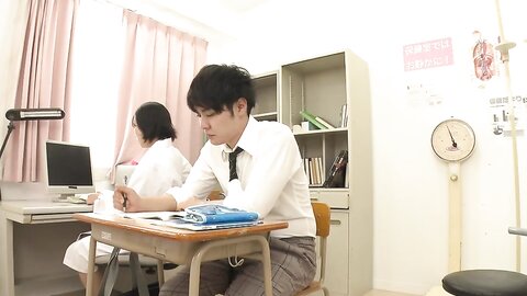 A Harem Orgy In The Nurse S Office During Break Time  Scene 1
