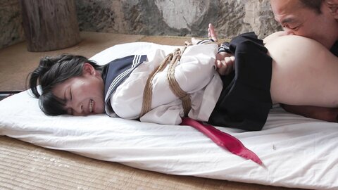 GAJK-031 A *** Is Tied Up In A Warehouse, And Her Kind Neighborhood Uncle Is A Psychopathic Rapist! A...