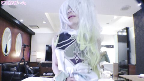4828386 Main Feature: Face Revealed! **pzzyxqx*z* " A stunningly beautiful, slender newcomer cosplayer plays Genshin`s Nahida in a steamy, wet and wild erotic scene 2