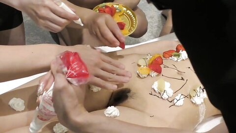 4828956-5 80% OFF! Erika-chan and Yuna-chan join in for a wild orgy under the blue sky! **pzzyxqx*z* Erika even does a female body platter!