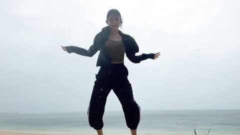 Natural beauty at the gym and the beach