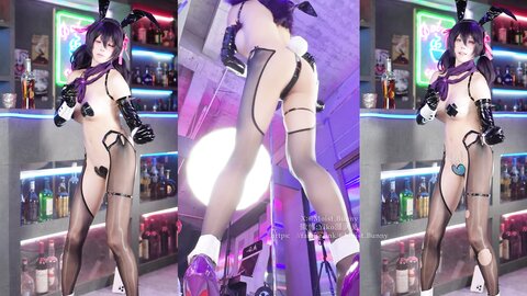 [Cosplay] Yiko湿润兔 2025年12月作品 棕色尘埃 名人兔女郎罗安 [103P3V-2.18GB] (2)