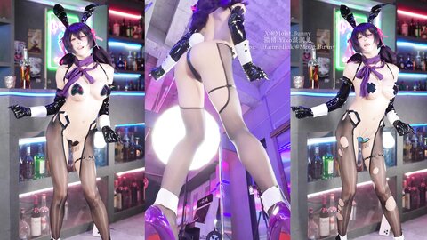 [Cosplay] Yiko湿润兔 2025年12月作品 棕色尘埃 名人兔女郎罗安 [103P3V-2.18GB] (2)