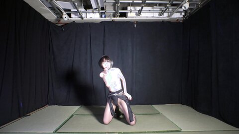 Japansubgirl Transparent Leotard And Pantyhose Strip