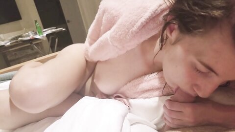 Kawaiiikitten Shower Fun Time Ending With Bg Blowjob