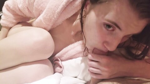 Kawaiiikitten Shower Fun Time Ending With Bg Blowjob