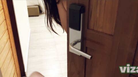Delivery Man Fucked Naked Girl For Money With Beautiful Big Boobs Girl