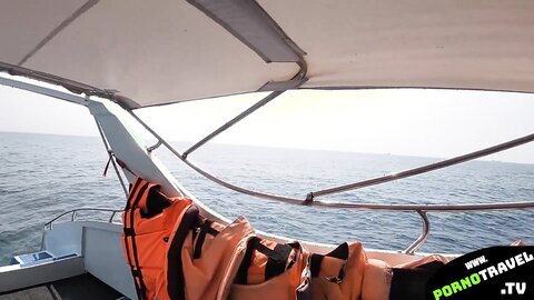 Sexy Asian Girl On The Boat