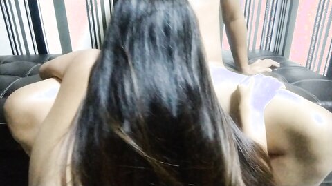 Hot Asian Girl Blowjob She Enjoyed To Play My Cock Until I Cum