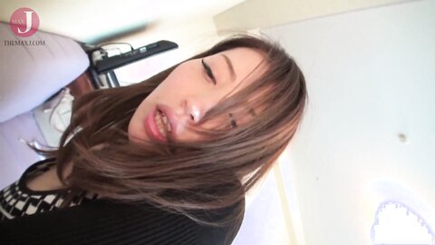 Hmhi214 Perfect Body Japaense Girl In Fishnet Tights Wets Her Pussy W