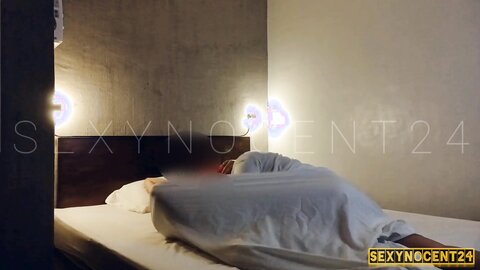 Hot Pinay Couple Foreplay Landian Muna Bago Matulog