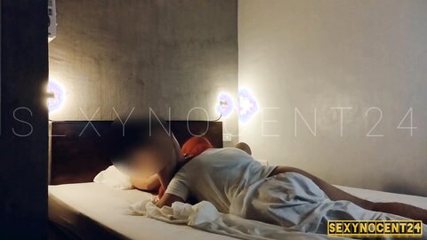 Hot Pinay Couple Foreplay Landian Muna Bago Matulog