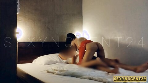 Hot Pinay Couple Foreplay Landian Muna Bago Matulog