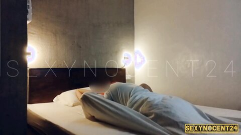 Hot Pinay Couple Foreplay Landian Muna Bago Matulog