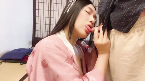 Japanese Ancient Tradition Lonely Virgin Girl Fuck With Servant
