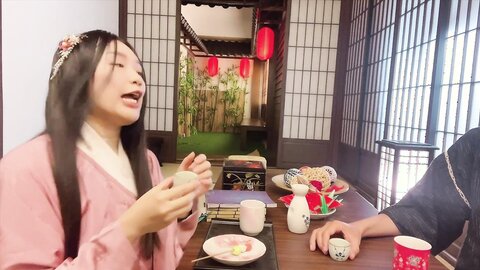 Japanese Ancient Tradition Lonely Virgin Girl Fuck With Servant