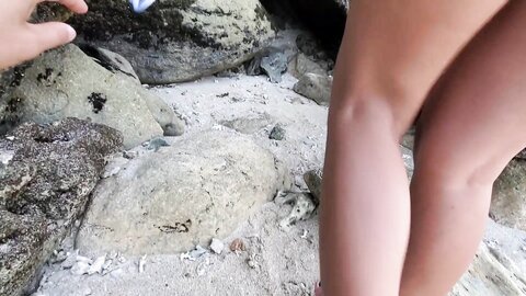 Tightpussy Asian Teen Seduces Me So I Fuck Her Hard In The Beach Big