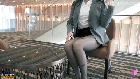 Business Trip With Hot Asian Coworker ***iiiipop99 In Black Stockings ***iiiipop99