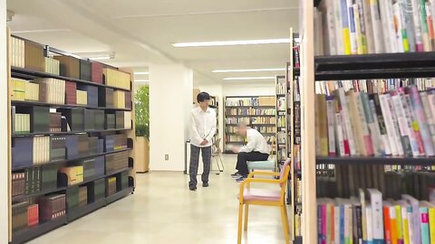 I Saw The Panty Shots Of Female Students In The Library  Scene 3