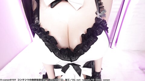 【実写✨耳舐め】冒頭無料！高画質♡Lカップ白黒バニーちゃんによる濃厚たっぷり耳舐めご奉仕♡【Ku100 Asmr Ear Licking】