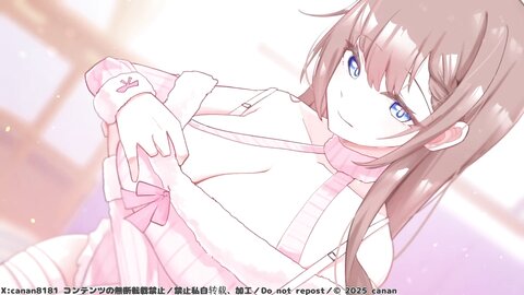 【実写✨耳舐め】冒頭無料！高画質♡Lカップ白黒バニーちゃんによる濃厚たっぷり耳舐めご奉仕♡【Ku100 Asmr Ear Licking】