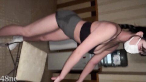 4834713 ※**p**zsnsoqz 12 years of rhythmic gymnastics experience · Genuine athlete "I-cup" tits bury cock in a titjob cumshot POV footage while performing