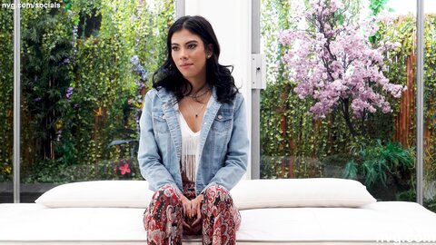 Latina With A Perfect Everything Hesitates At First But Then Goes For I