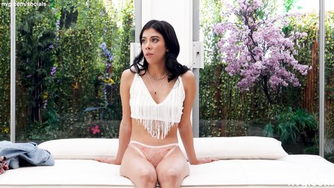 Latina With A Perfect Everything Hesitates At First But Then Goes For I