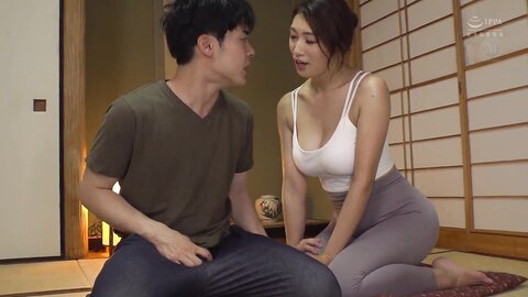 The MILF stepmother can't stop wanting her son-in-law's big cock (JUQ-089)