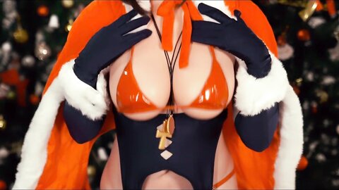 [Cosplay] Natsuko夏夏子 圣诞魔太郎 [40P1V-537MB]