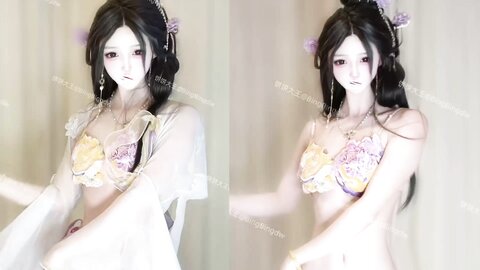 [Cosplay] 饼饼大王 - 永劫无间迦南闭月之颜cos