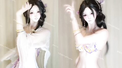 [Cosplay] 饼饼大王 - 永劫无间迦南闭月之颜cos